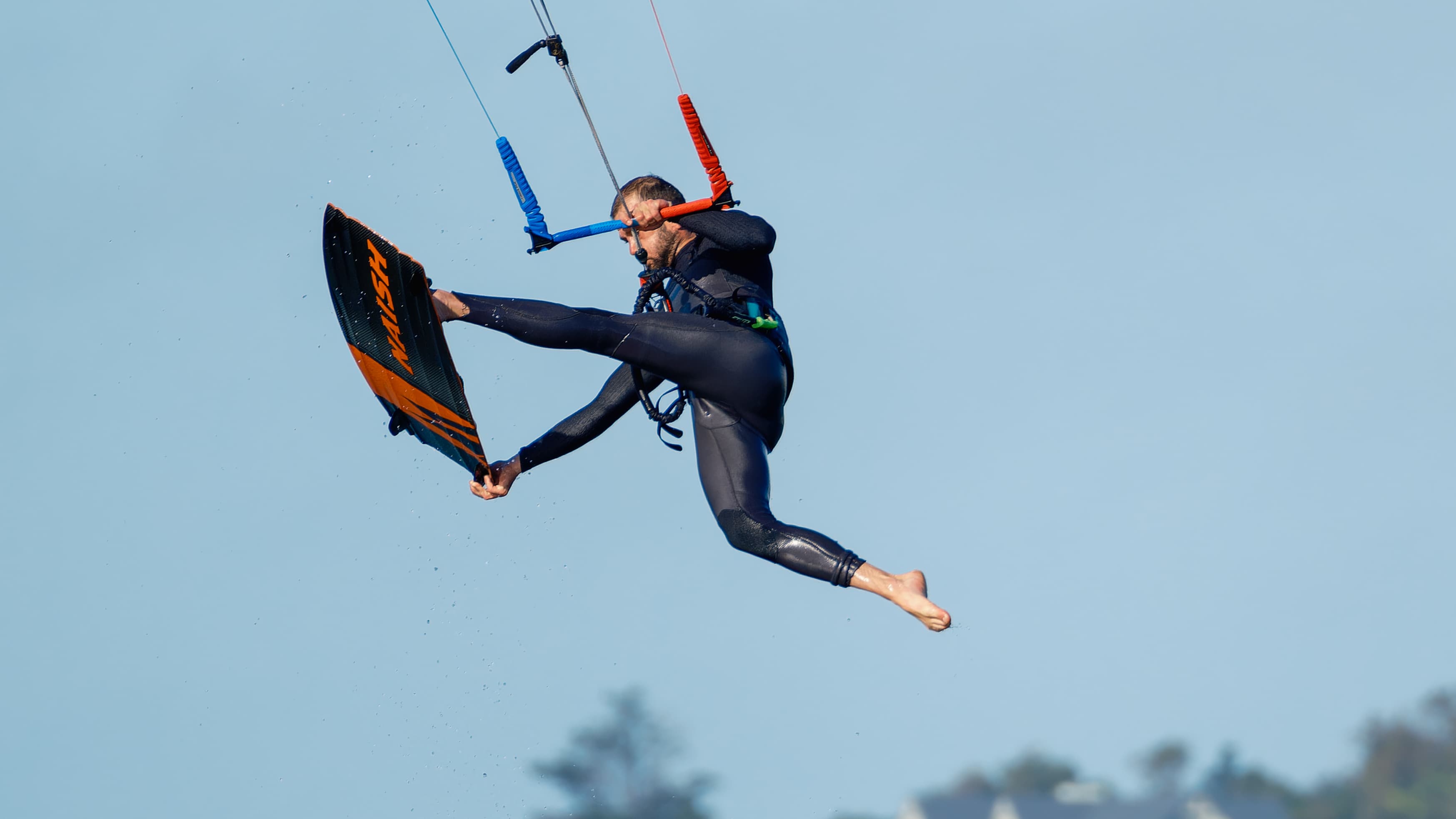 Kitesurfing Air Ballet
