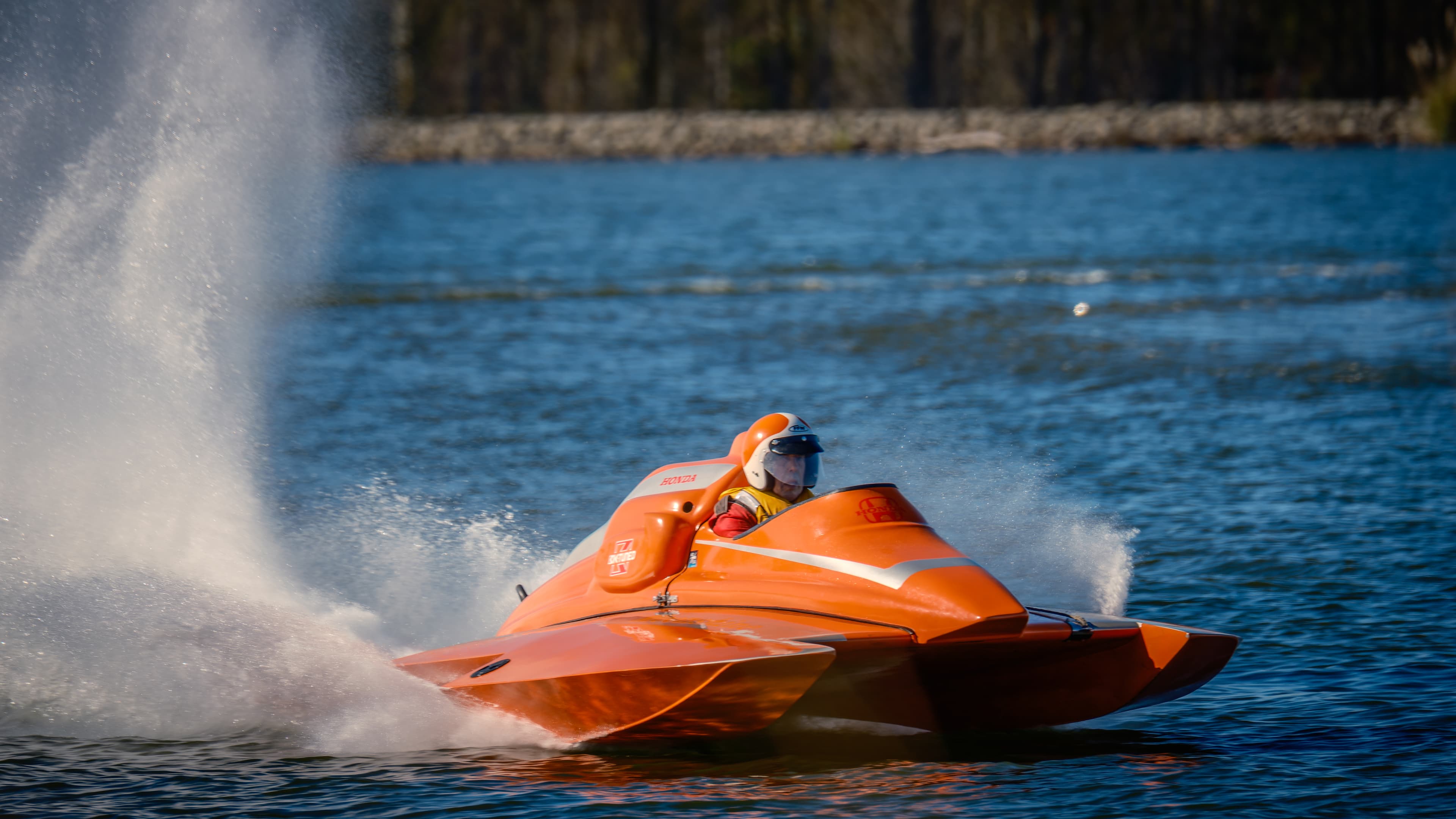 Speedboat Rooster Tail